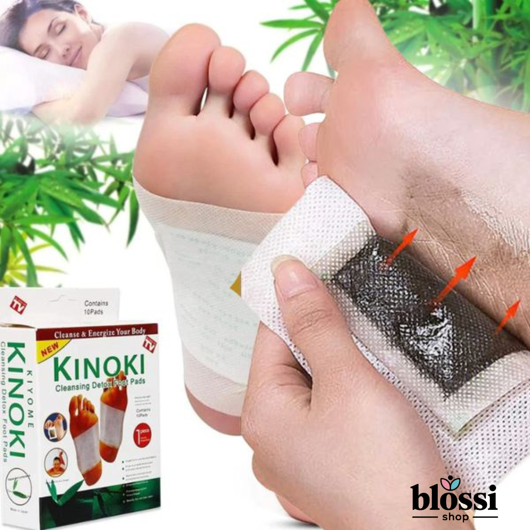 Parches pies Kinoki desintoxicante