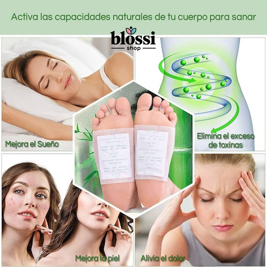 Parches pies Kinoki desintoxicante